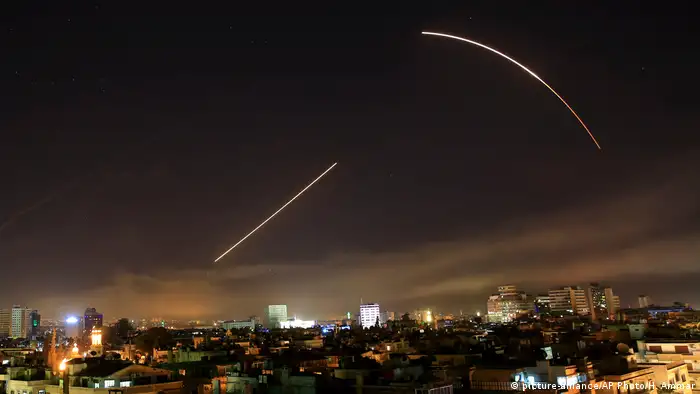 Syrien Raketenangriff
