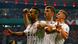 DFB Pokal Bayer Leverkusen vs Bayern München Jubel Thiago DFB Pokal Bayer Leverkusen vs Bayern München Jubel Thiago