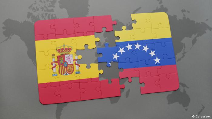 Symbolbild Puzzle Spanien und Venezuela (Colourbox)