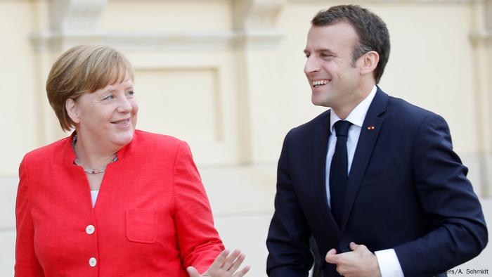 Angela Merkel und Emmanuel Macron in Berlin (19.04.2018)