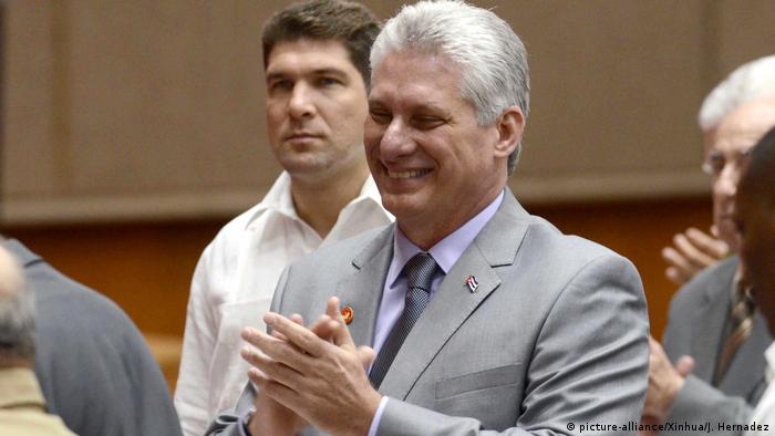 Kuba Regierungswechsel Miguel Diaz-Canel (picture-alliance/Xinhua/J. Hernadez)