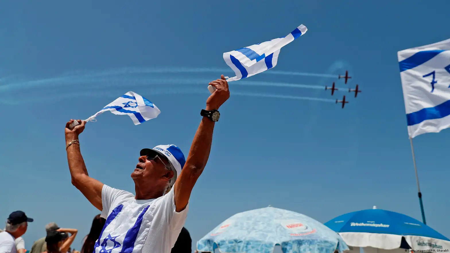 以色列举行阵亡将士纪念日活动– DW – 2024年5月13日, image size:1568x882