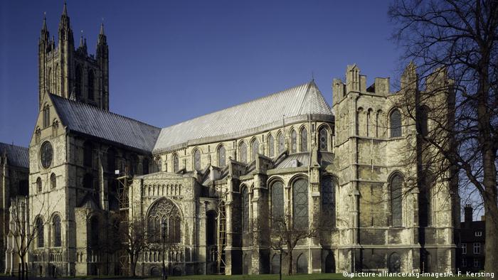 Großbritannien Canterbury, Kathedrale von Südosten