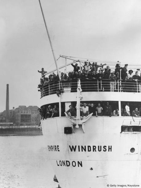 Ankunft der Empire Windrush in Essex
