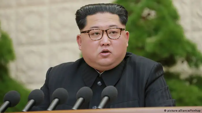 Nordkorea Kim Jong-un (picture-alliance/Yonhap)