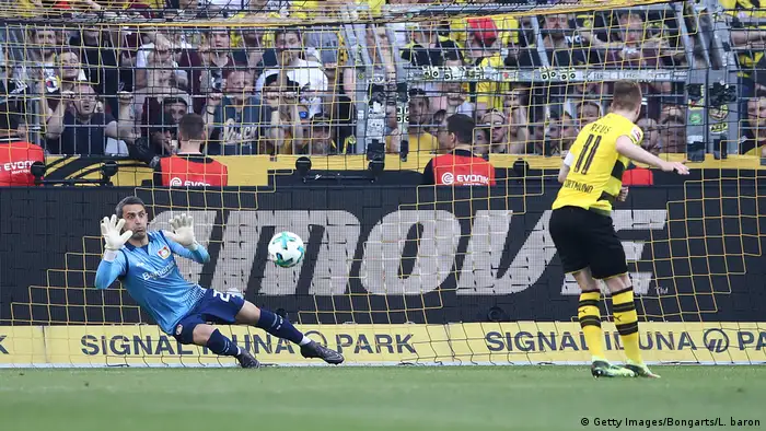 Fussball 1. Bundesliga / 31. Spieltag / Borussia Dortmund v Bayer 04 Leverkusen 2:0 (Getty Images/Bongarts/L. baron)