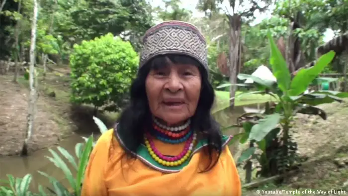 Olivia Arévalo Lomas (Youtube/Temple of the Way of Light)