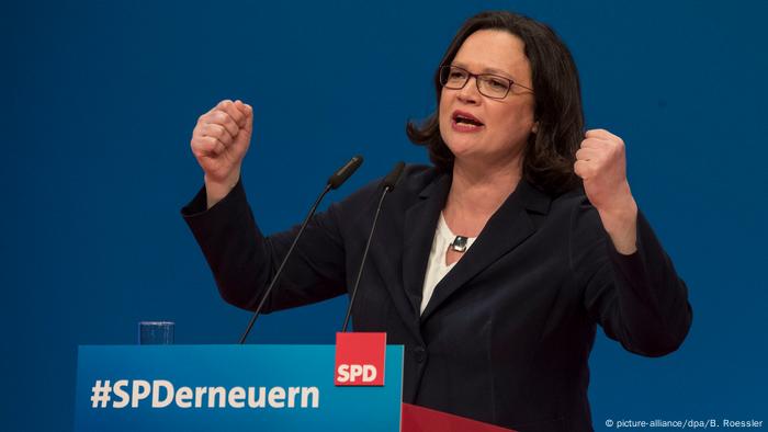 Andrea Nahles Die Glucklose Kampferin Deutschland Dw 03 11 2018