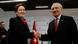 CHP Parteifürer Kemal Kilicdaroglu trifft auf IYI Parteiführerin Meral Aksener CHP Parteifürer Kemal Kilicdaroglu trifft auf IYI Parteiführerin Meral Aksener