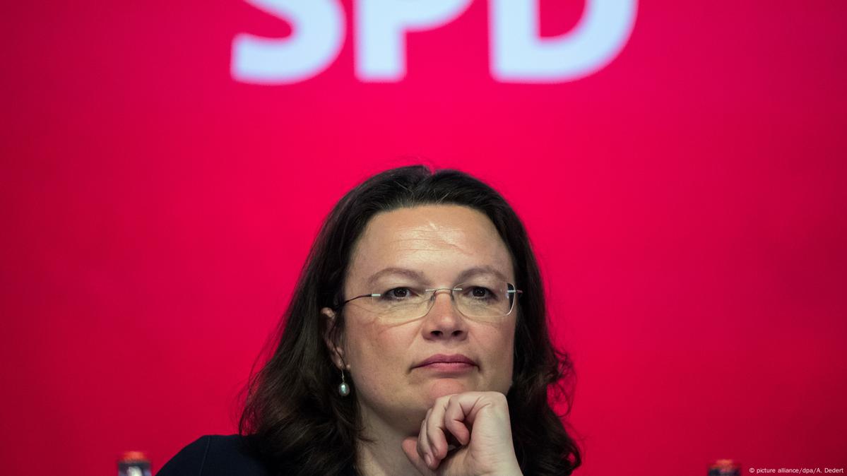 Opinion: Nahles must now reinvent the SPD – DW – 04/23/2018