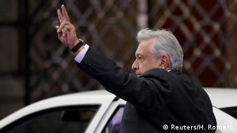 Mexiko Präsidentschaftskandidatendebatte Andres Manuel Lopez Obrador