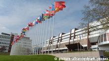 Die Parlamentarische Versammlung des Europarates, aufgenommen am 22.04.2013 in Straßburg (Frankreich). Foto: Rainer Jensen /dpa | Verwendung weltweit