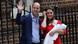The Duke and Duchess of Cambridge and their new son outside St Mary's Hospital in London The Duke and Duchess of Cambridge and their new son outside St Mary's Hospital in London