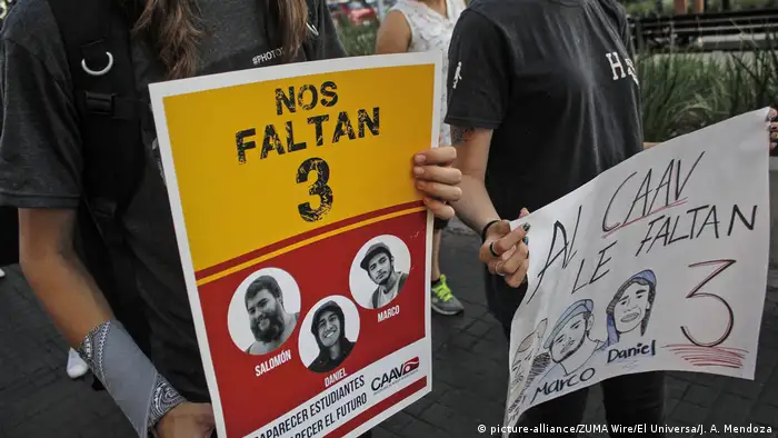 Mexiko Proteste in Guadalajara (picture-alliance/ZUMA Wire/El Universa/J. A. Mendoza)