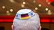 Man with German-Israeli kippa Man with German-Israeli kippa