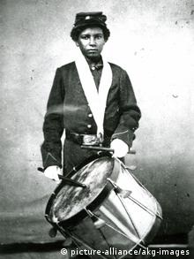 A drummer in the American Civil War