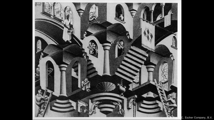 Ratselhafte Reisen Grosse Escher Ausstellung In Kulturhauptstadt Leeuwarden Kunst Dw 28 04 18