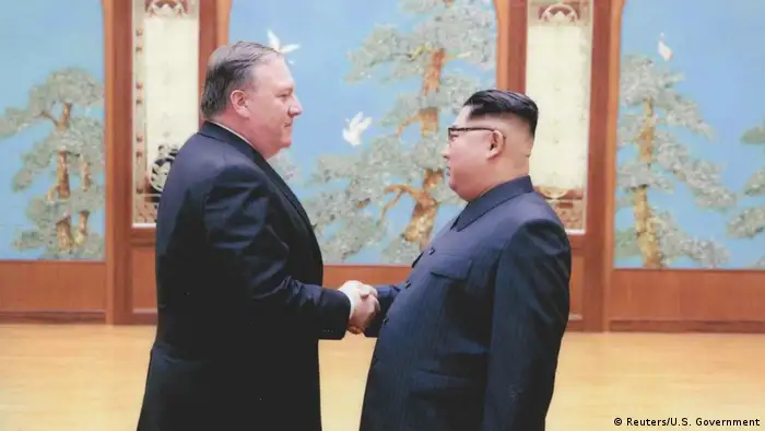 Nordkorea Mike Pompeo trifft Kim Jong Un (Reuters/U.S. Government)