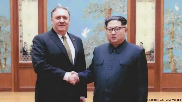 Nordkorea Mike Pompeo trifft Kim Jong Un