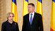 Romanian Prime Minister Viorica Dancila and President Klaus Iohannis Romanian Prime Minister Viorica Dancila and President Klaus Iohannis