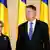 Romanian Prime Minister Viorica Dancila and President Klaus Iohannis