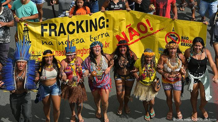 Brasilien Brasilia Proteste indigener Völker