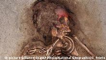 Descubren yacimiento del mayor sacrificio infantil de la América precolombina