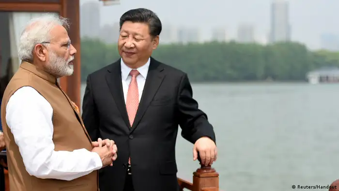 China - Narendra Modi und Xi Jinping