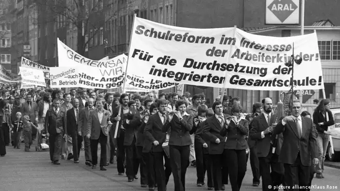 Gewerkschafts-Demonstration am 1. Mai 1978 (picture alliance/Klaus Rose)
