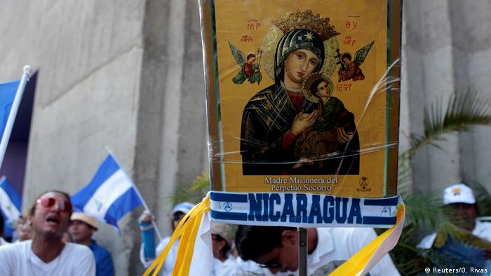 Protest in Managua, Nicaragua