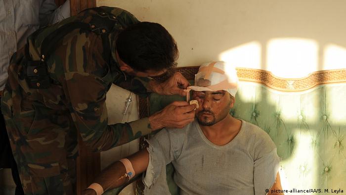 Syrien Schiitische Gruppen (picture-alliance/AA/S. M. Leyla)