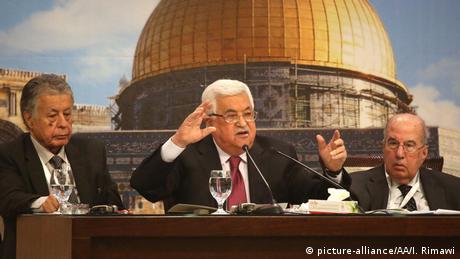 Palästinenser Nationalrat in Ramallah Mahmoud Abbas (picture-alliance/AA/I. Rimawi)