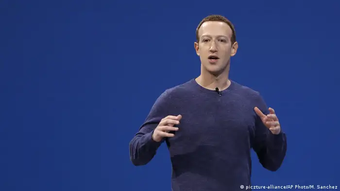 Facebook-Entwicklungskonferenz F8 Zuckerberg