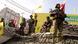 Members of the Hezbollah movement in the southern town of Nabatieh in Lebanon Members of the Hezbollah movement in the southern town of Nabatieh in Lebanon