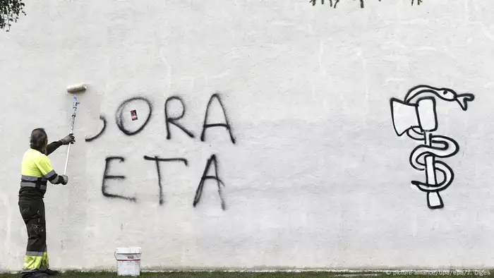 ETA Graffiti (picture-alliance/dpa/epa/J. Diges)
