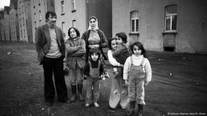 Deutschland Kinderreiche türkische Familie 1979