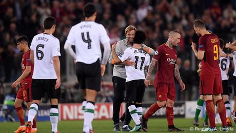 UEFA Champions League Halbfinale | AS Rom - FC Liverpool -Spielende (Reuters/A. Lingria)