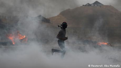Proteste in Gaza Palästina (Reuters/I. Abu Mustafa)