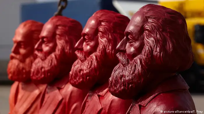 Karl-Marx Figuren in Trier