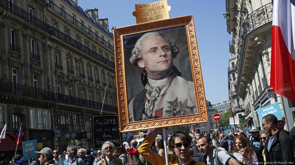 France Tens Of Thousands Rally Against President Emmanuel Macron In Paris News Dw 05 05 2018