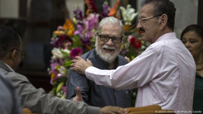 Nicaragua Untersuchungskommission zu gewaltsamen Unruhen (picture-alliance/AP Photo/M. Castillo)