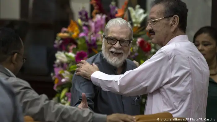 Nicaragua Untersuchungskommission zu gewaltsamen Unruhen (picture-alliance/AP Photo/M. Castillo)