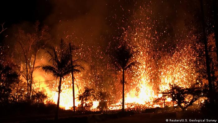 Vulkanausbruch auf Hawaii (Reuters/U.S. Geological Survey)