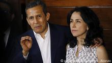 Arresto domiciliario a esposa de expresidente de Perú Ollanta Humala