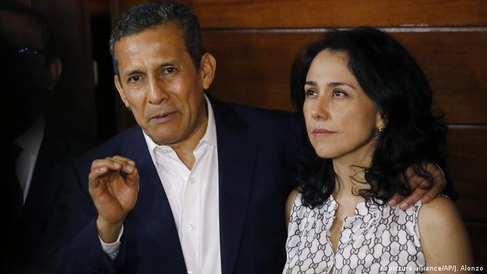 Peru Lima Ollanta Humala und Nadine Heredia