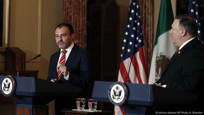 USA Washington Mike Pompeo empfängt Luis Videgaray (picture-alliance/AP Photo/A. Brandon)
