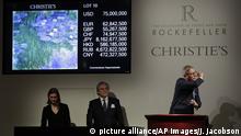 Rockefeller-Auktion endete mit Rekordsumme