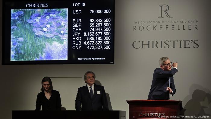 USA Rockefeller-Auktion bricht Rekord (picture alliance/AP Images/J. Jacobson)