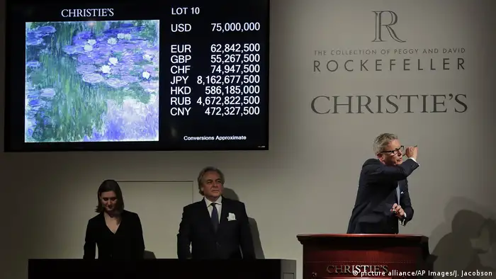 USA Rockefeller-Auktion bricht Rekord (picture alliance/AP Images/J. Jacobson)