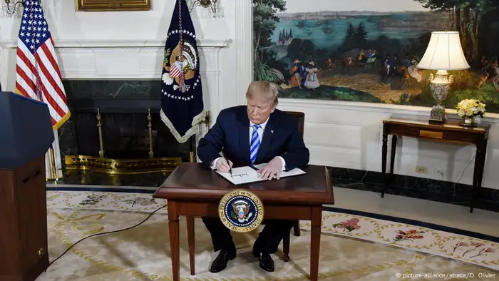 USA Donald Trump Ausstieg aus Atomabkommen mit dem Iran